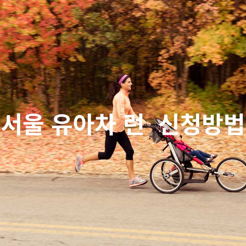 서울 유아차 런 일정·참가비·코스 완벽 가이드