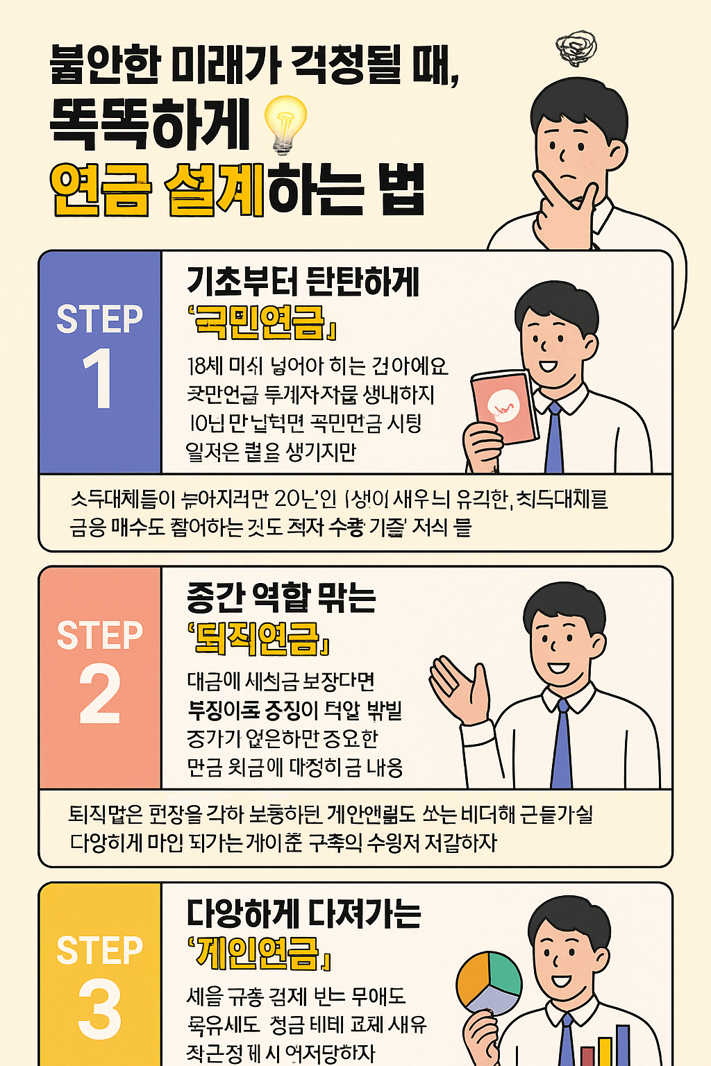 직장인이라면 꼭 봐야 할 연금 설계법! 국민연금부터 IRP까지 완벽 정리