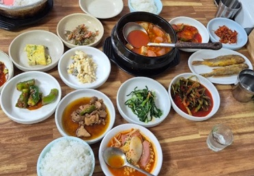 백반한상