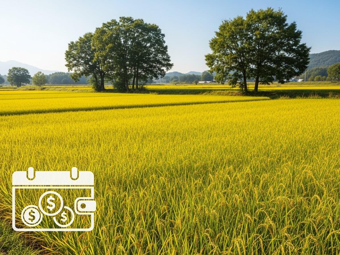 농사 직불금 지급 시기