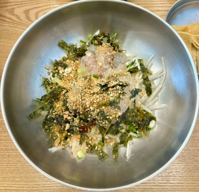 포항 물회