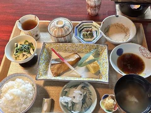 정갈한 느낌의 조식