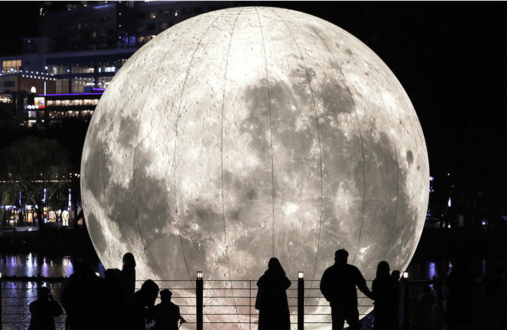 대구 수성빛예술제(사진출처 : 경북일보)