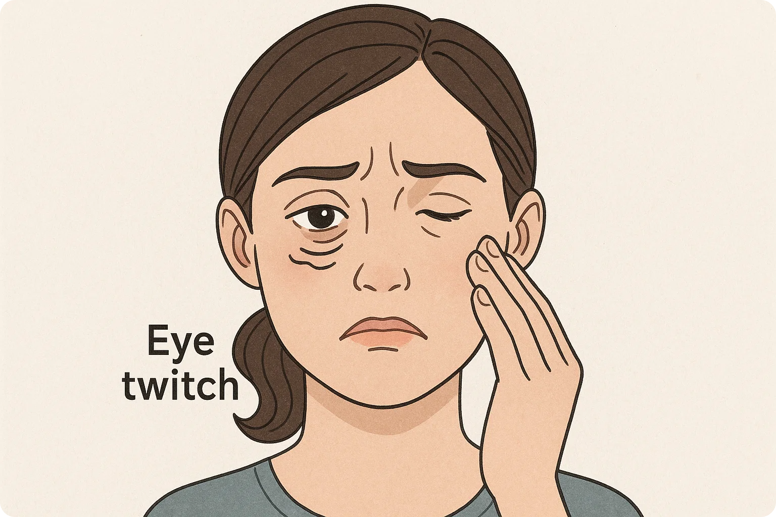 눈 밑 떨림&amp;#44; 그냥 넘기지 마세요! 자주 발생하는 이유 7가지