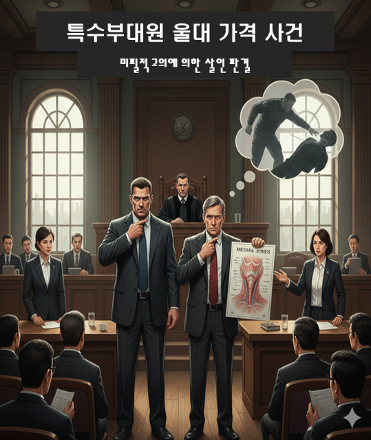 울대 가격 사건 대법원 무술교관 미필적 고의에 의한 살인 판결 왜?