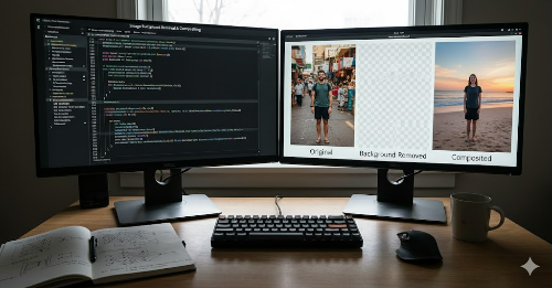 Python으로 이미지에서 배경 제거(Background Removal) 및 합성