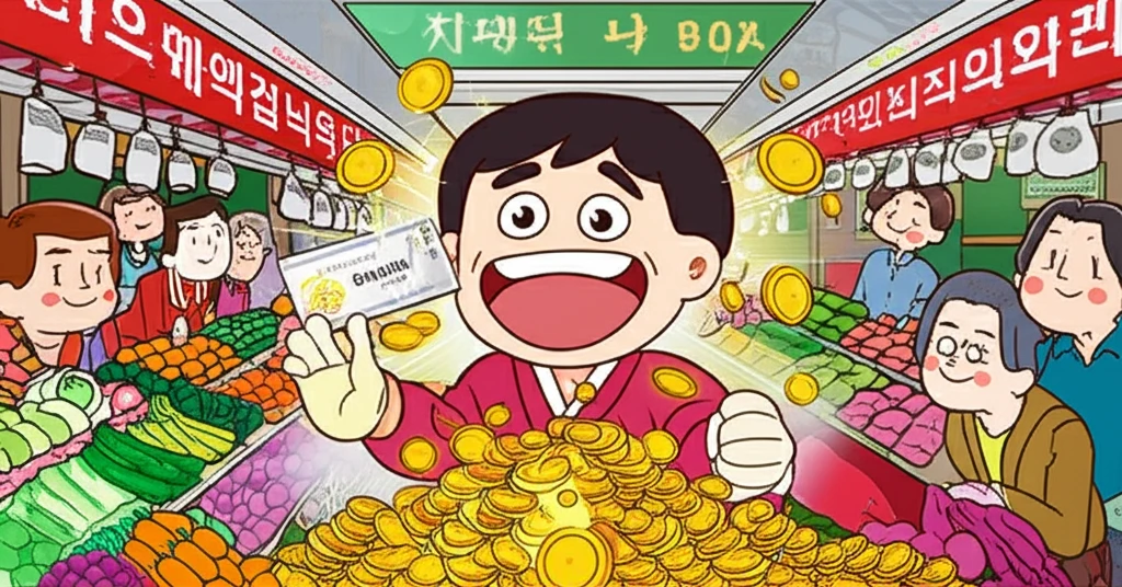 전통시장 온누리상품권 소득공제율과 결..