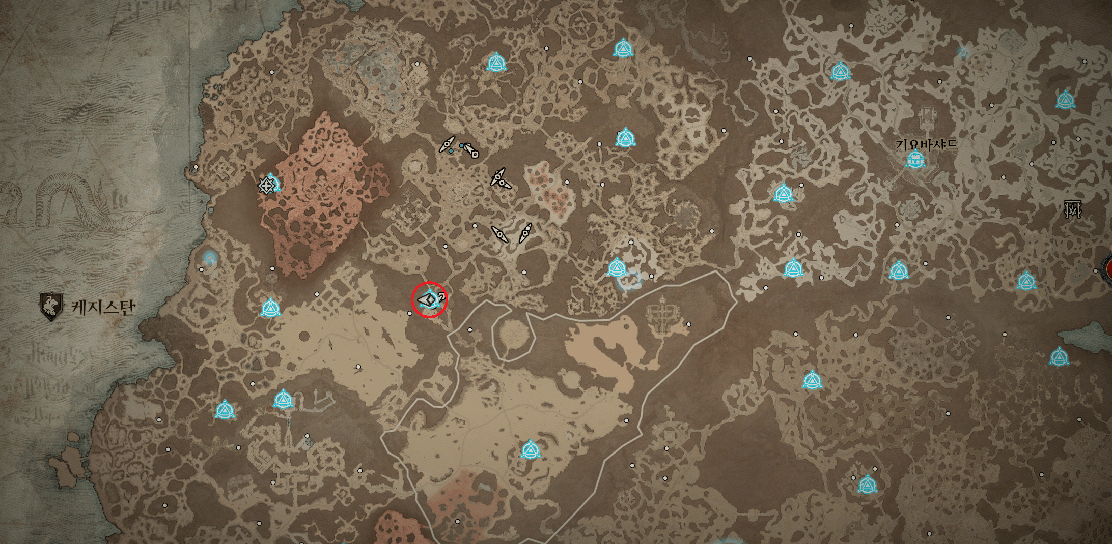 디아블로4 사막풍 동굴 1인 던전 소개