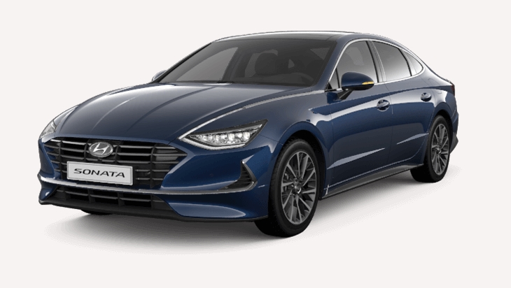 쏘나타 색상코드 - 옥스퍼드 블루(컬러코드 : XB2)