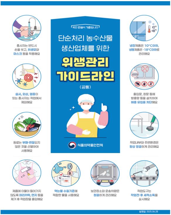 생산업체 자율점검