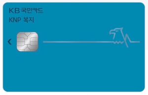 KNP 복지카드 KB 국민카드