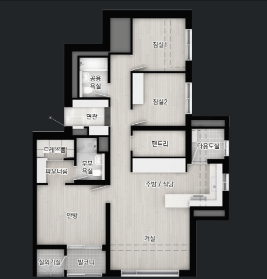 이문 아이파크자이 분양가 평면도