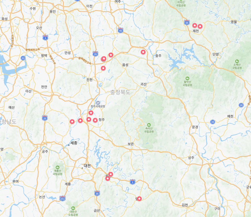 2025년 충북 청주, 옥천, 음성, 충주, 제천, 영동 신축 입주 예정 아파트 부동산 정보 시세 매매 전세 월세