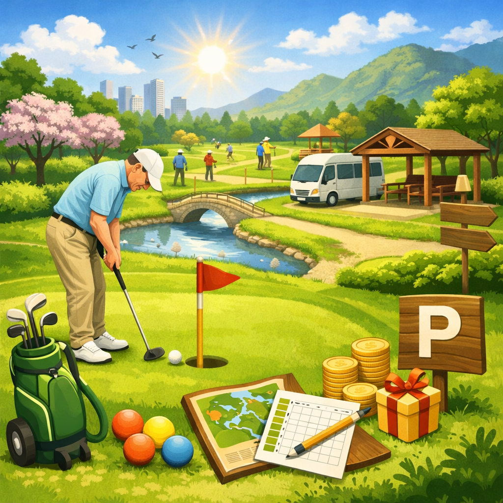 장계파크골프장 예약방법 총정리｜위치&middot;이용시간&middot;무료 이용 꿀팁까지 관련 사진