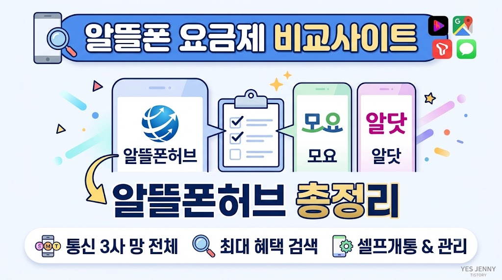 알뜰폰허브 요즘제 비교