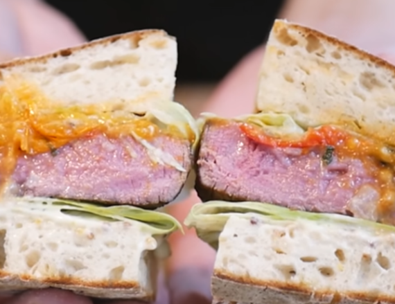 고든램지 스테이크 샌드위치