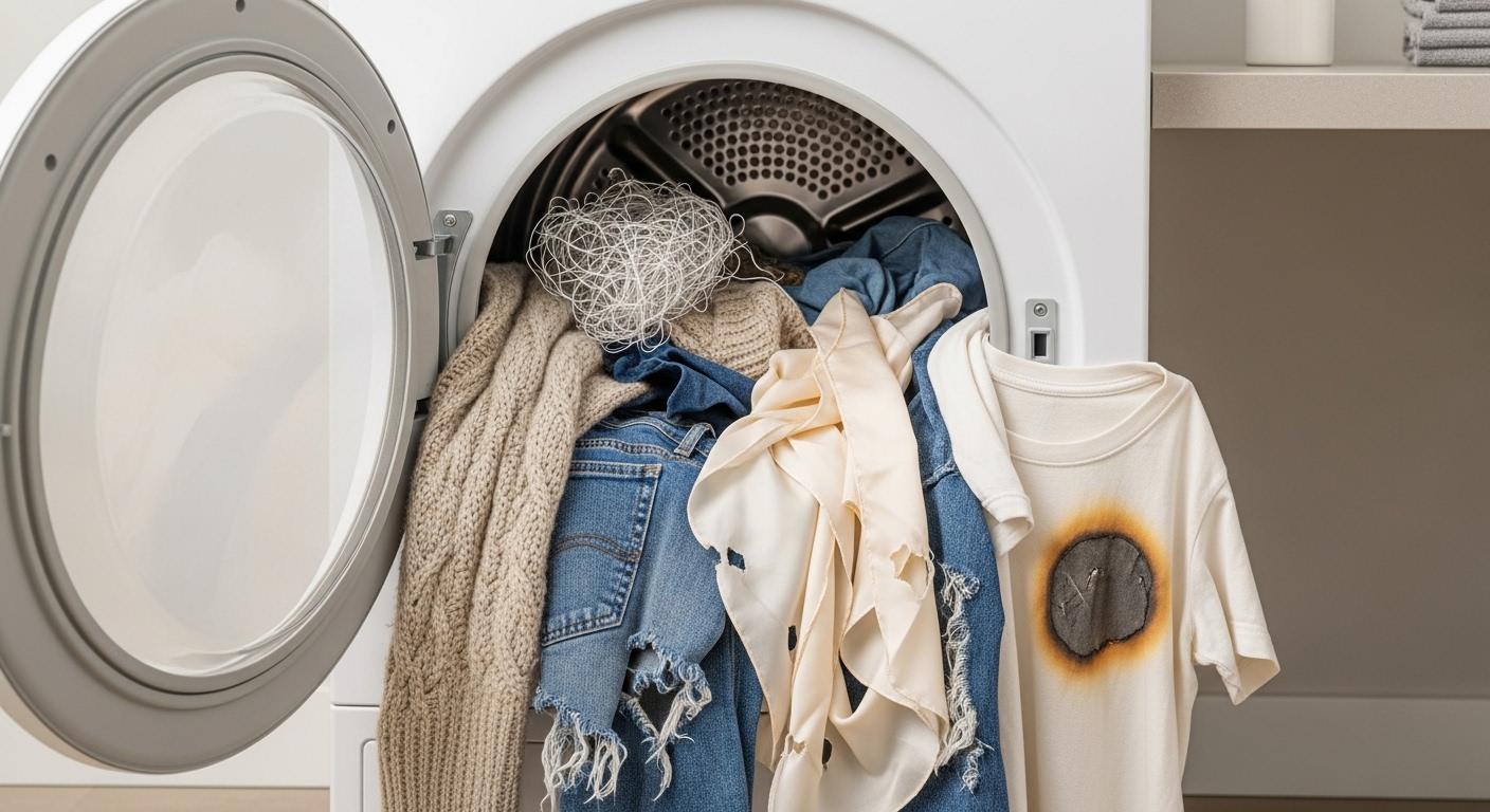 옷감 손상 소형 건조기 장단점