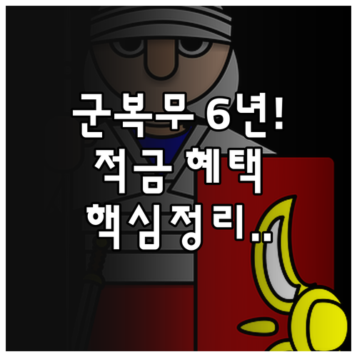 2025년 청년미래적금 병역 이행 기..