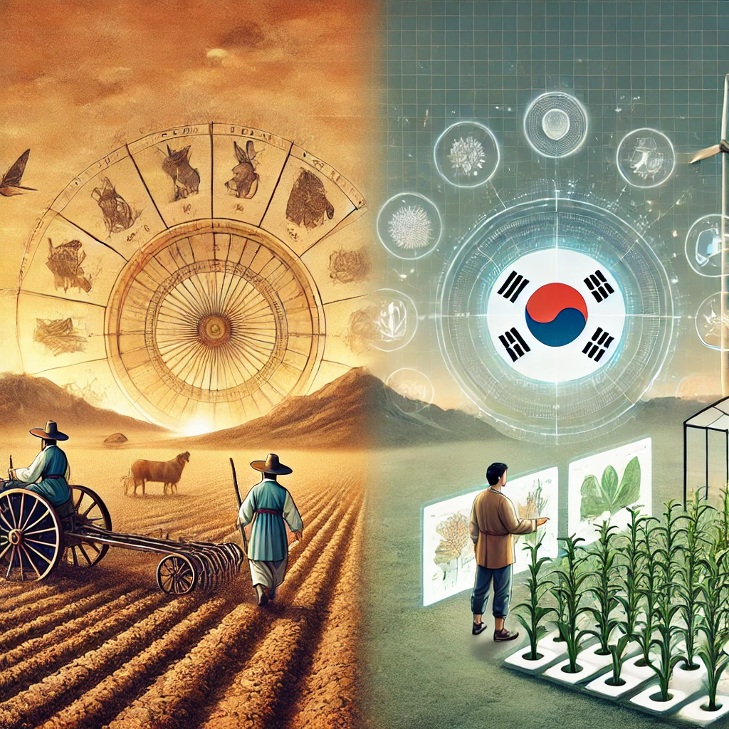 24절기와 농업 기술: 고대 지혜에서 현대 스마트 팜까지