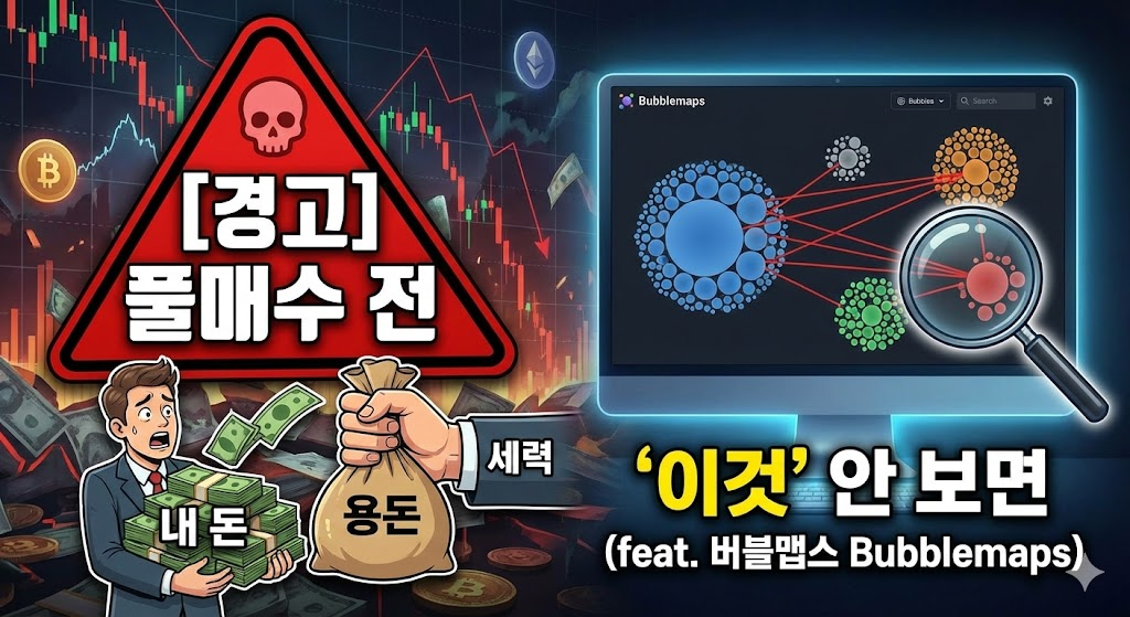 [경고] 밈코인 풀매수 전 '이것' 안 보면 내 돈이 세력 용돈 됩니다 (feat. 버블맵스)