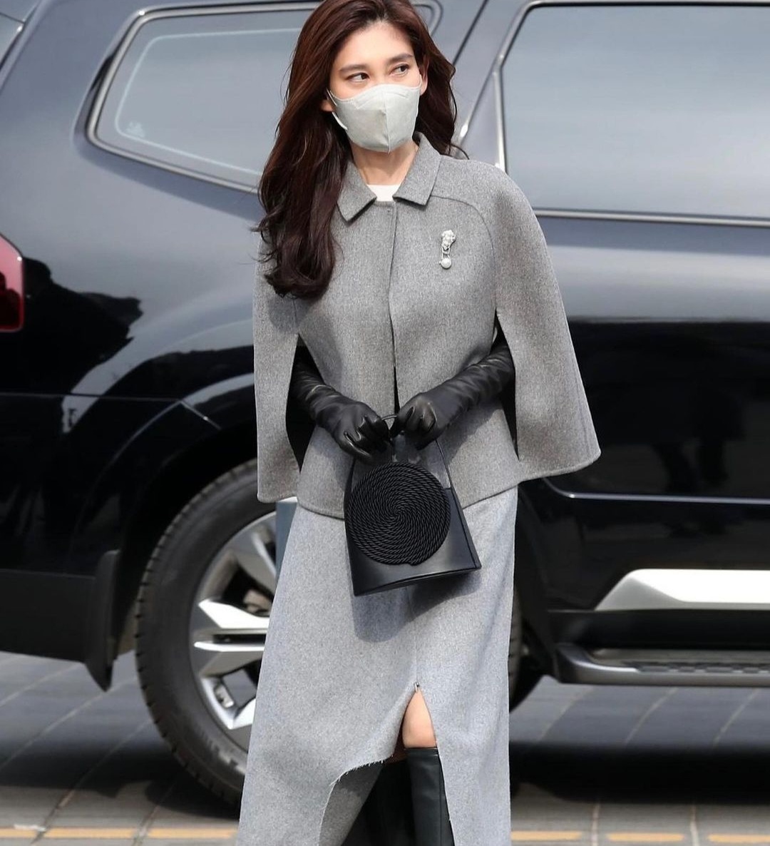 호텔신라 이부진 가방 패션 코트