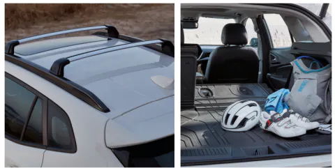 트랙스 크로스오버 트렁크 공간