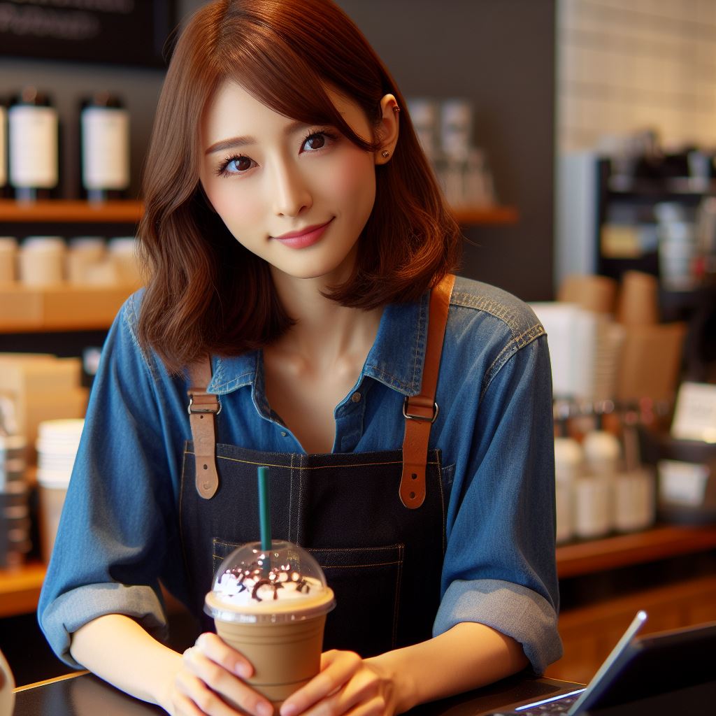 커피숍에서 일하기