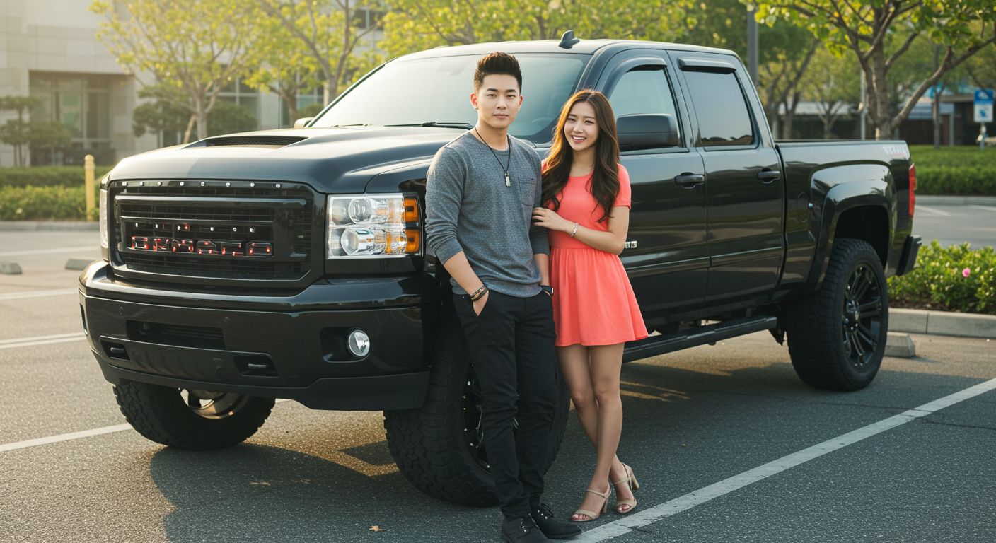 중고 1톤 화물차