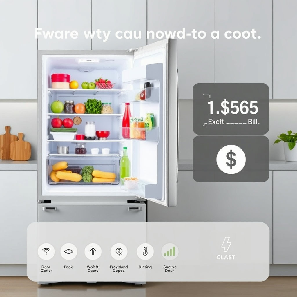 냉장고 문 여닫기 횟수와 전기 요금