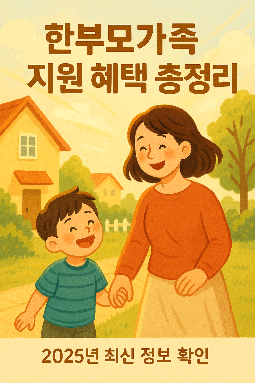 한부모 가족지원 확대