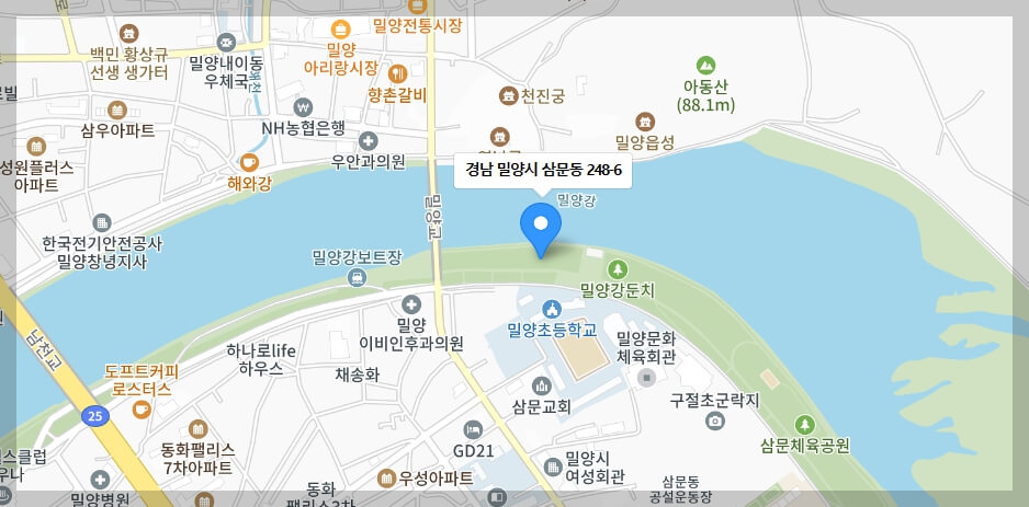 밀양아리랑대축제 일정, 임시주차장과 셔틀버스