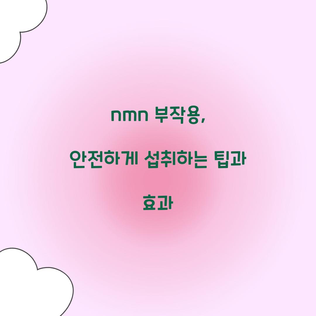 nmn 부작용