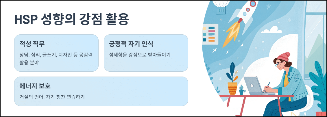 HSP 성향의 강점 활용