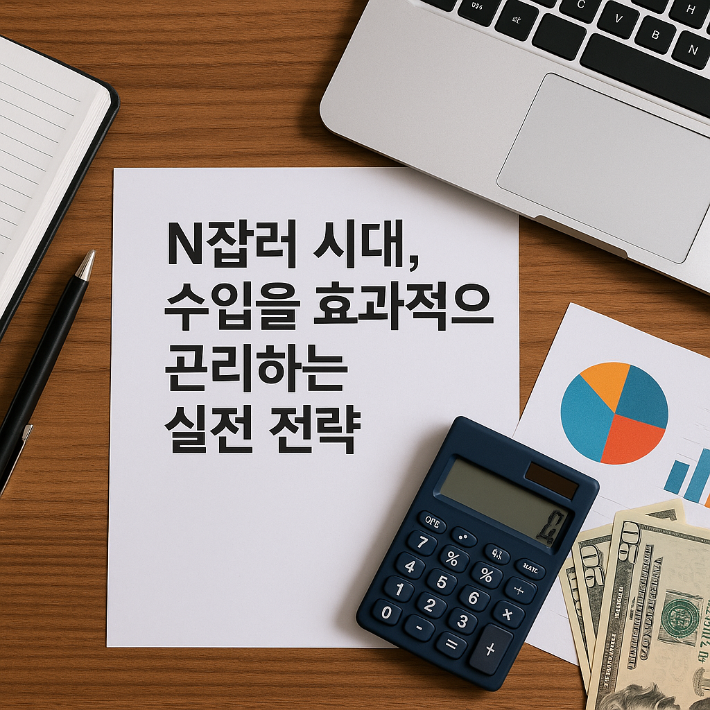 N잡러 시대 수입을 효과적으로 관리하는 실전 전략