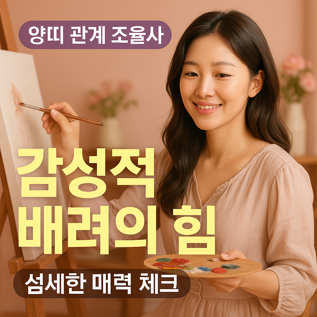 양띠의 인간관계 완전분석 - 감성적이고 배려심 깊은 관계 조율사