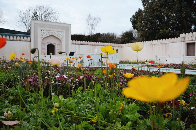 뉴질랜드 해밀턴 가든의 풍경