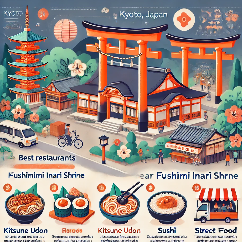 후시미 이나리 신사 주변 맛집 이미지