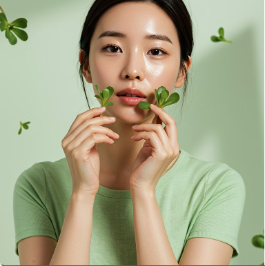 쇠비름 효소 효능 : 맑고 깨끗한 피부