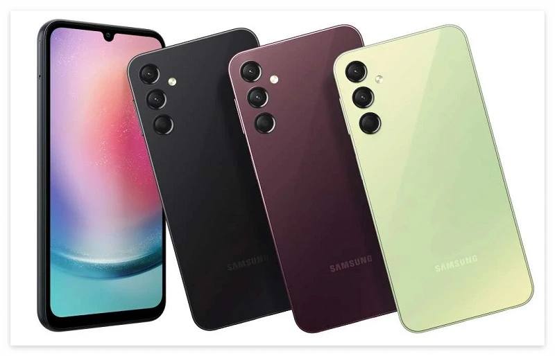 삼성-갤럭시-A24-색상-3가지와-전면-이미지