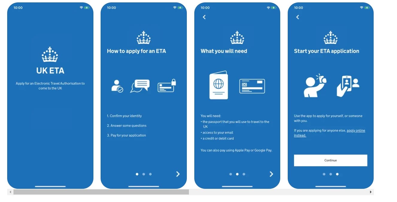 영국 ETA 입국 비자 신청 방법
