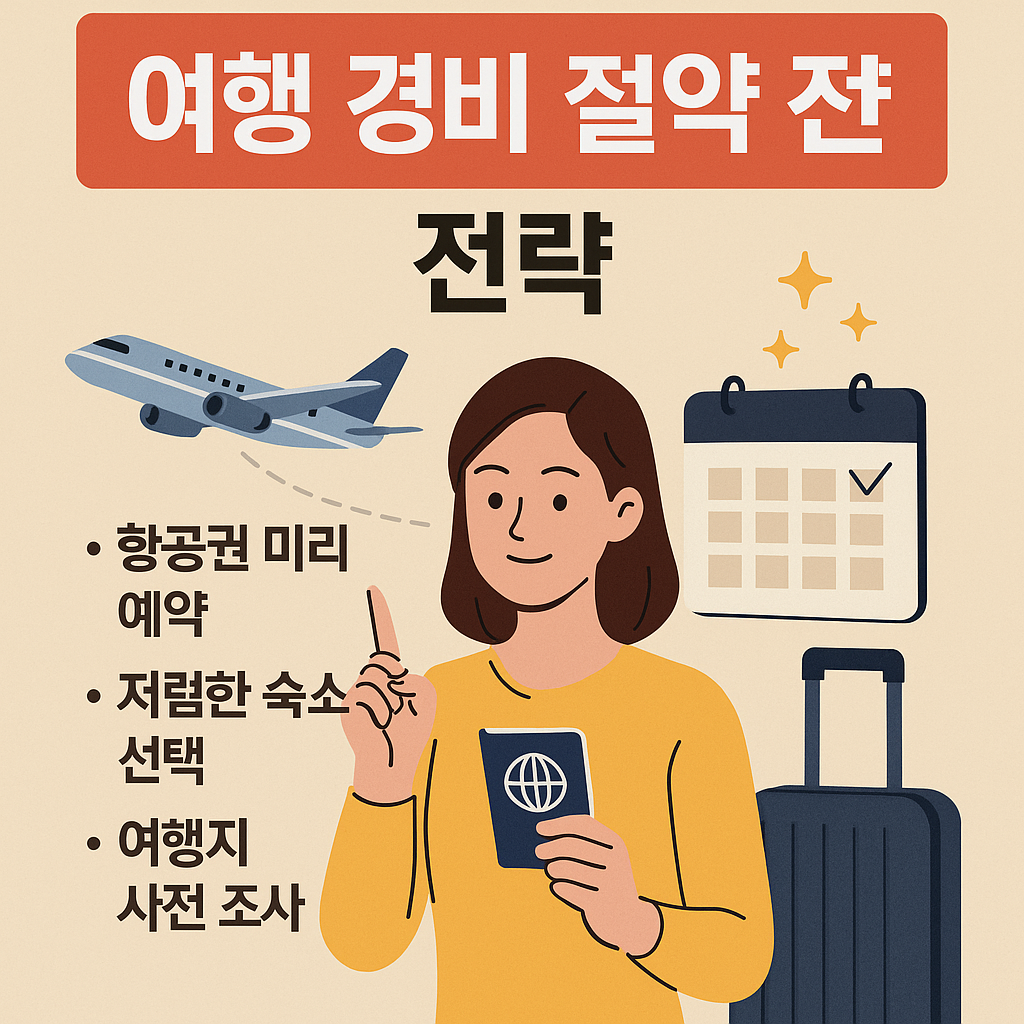 여행 경비 절약 전략