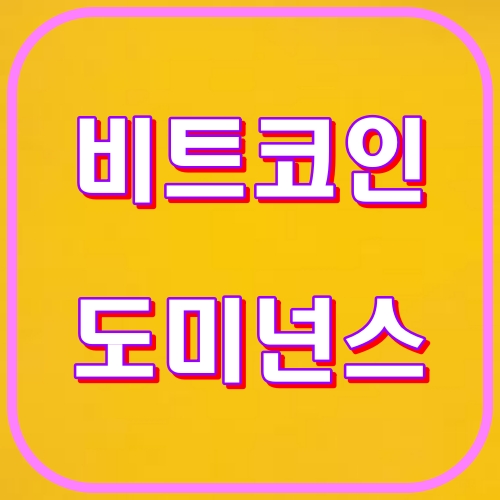 비트코인도미넌스