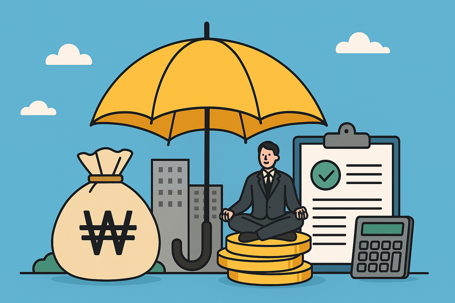 노란우산 가입 구비서류