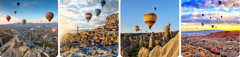 터키 열기구 체험 관련 사진