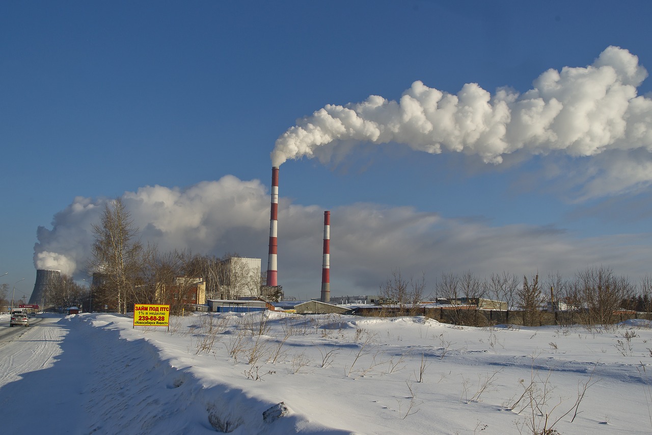 가스 공장 사진