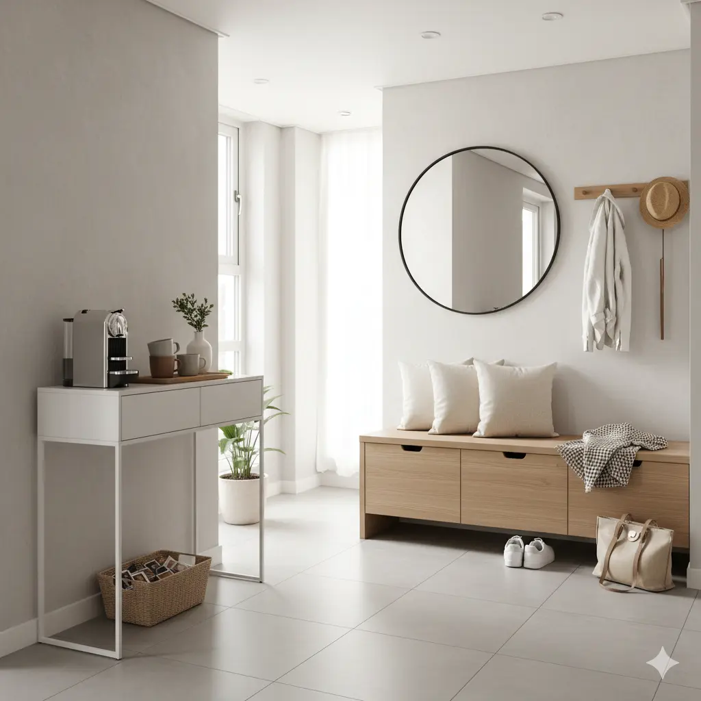 '죽은 공간'에서 '가치 공간'으로 (현관 &amp; 발코니)