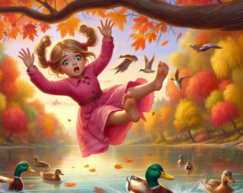 물 위로 떨어지는 꿈