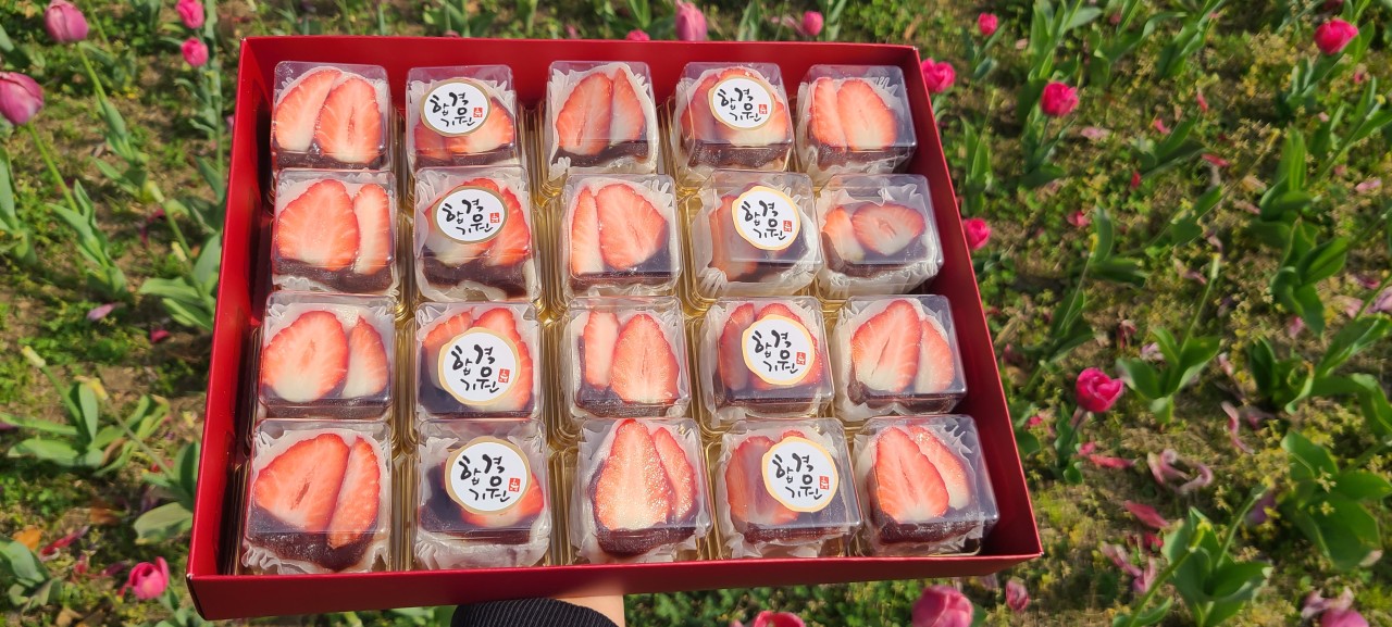 제주 곱들락 과일모찌&#44;제철 과일로 만든 수제 디저트&#44; 선물·택배 모두 가능!