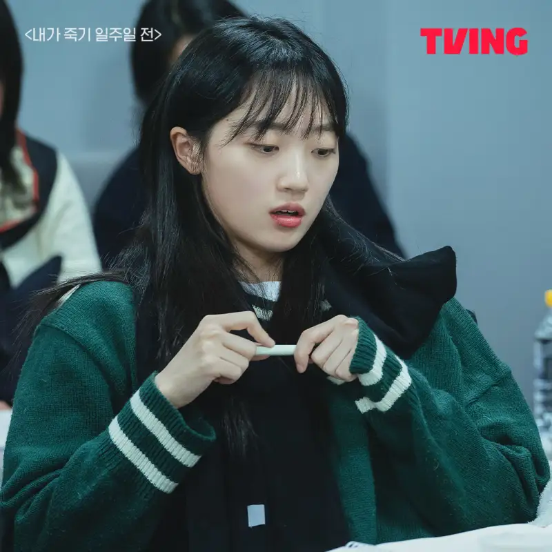 내가 죽기 일주일 전에서 윤태경 역을 맡은 오우리