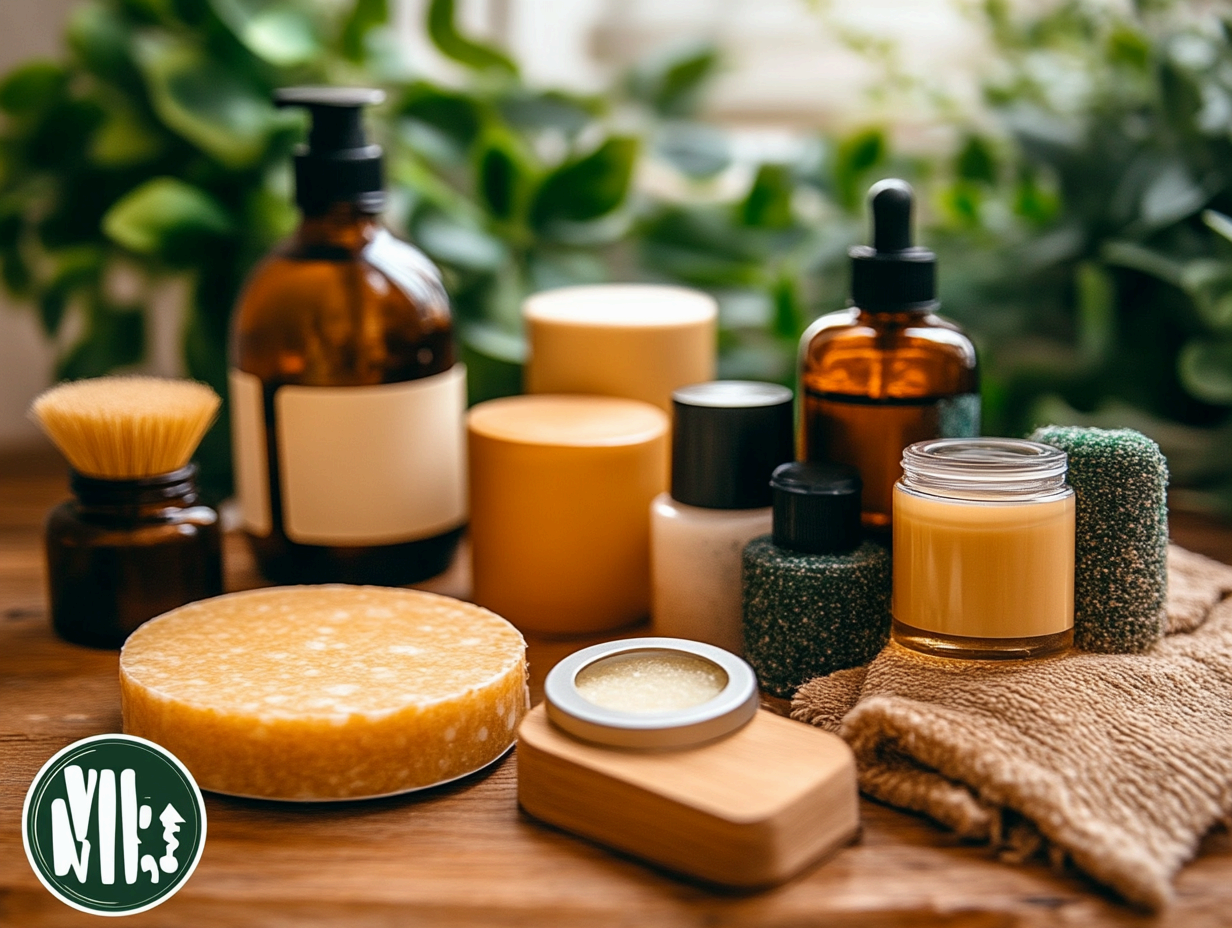 다양한 친환경 세제 제품 이미지 모음